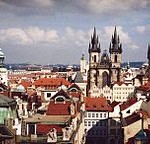 widok na Pragę