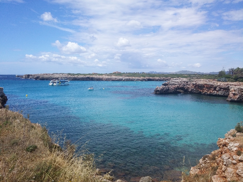 Plaża w Cala Morlanda