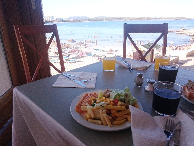 Restauracja hotelowa na Majorce